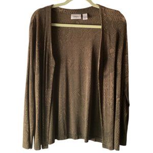 Chico's Women Open Front Cardigan